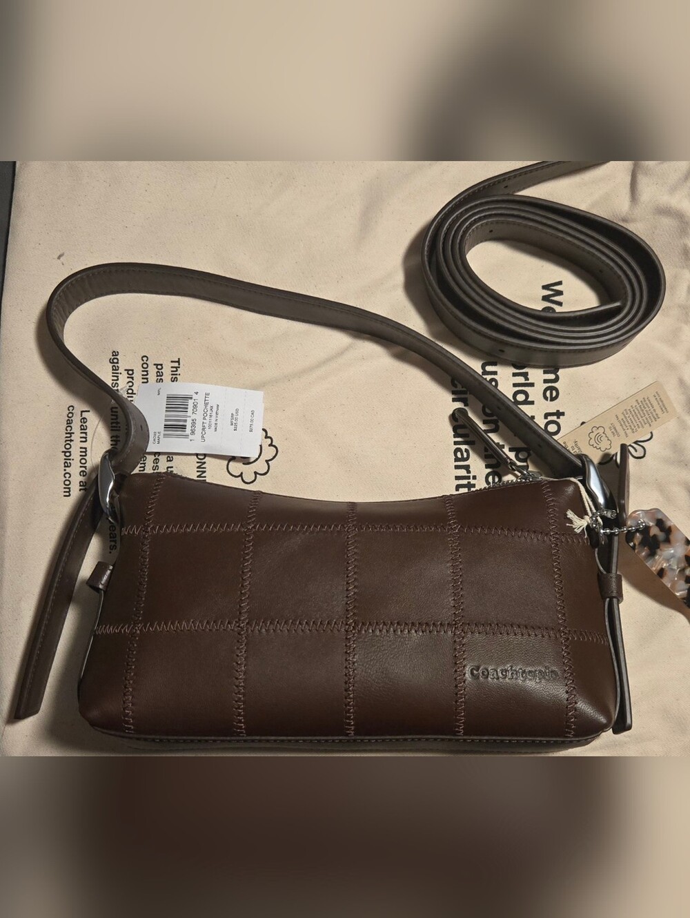 Coachtopia Alter/Ego Small Slouchy Shoulder Bag- Maple - Picture 9 of 12